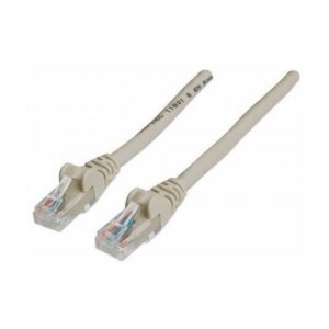 Intellinet patch kabel 10m Cat.5e UTP PVC sivi