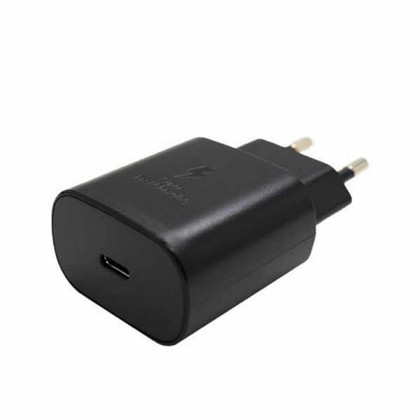 KUĆNI PUNJAČ ORIGINAL ZA SAMSUNG EP-TA800EBE TIP C PD 25W SUPER FAST CRNI BULK
