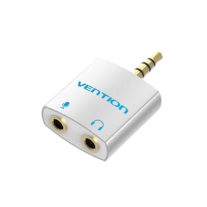 AUDIO RAZDJELNIK 3.5 mm MUŠKI NA 2*3.5 mm ŽENSKI VENTION BDBW0 SREBRNI