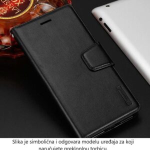 TORBICA HANMAN FLIP MILL ZA SAMSUNG A22 4G, A225F CRNA