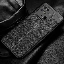 MASKICA +CLASS TPU AUTO LEATHER ZA XIAOMI REDMI 10 CRNA