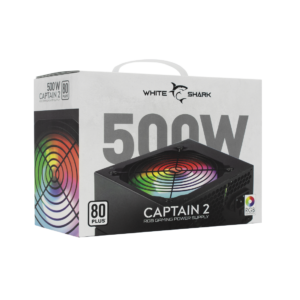 White Shark NAPAJANJE GPSU-W500F CAPTAIN-2 500W 80+ RGB