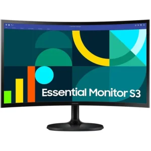MONITOR 24'' Samsung LS24D360GAUXEN FHD, 16:9, Panel VA, 1920x1080, 3,5 mm Audio Jack, D-Sub, HDMI, Zakrivljeni